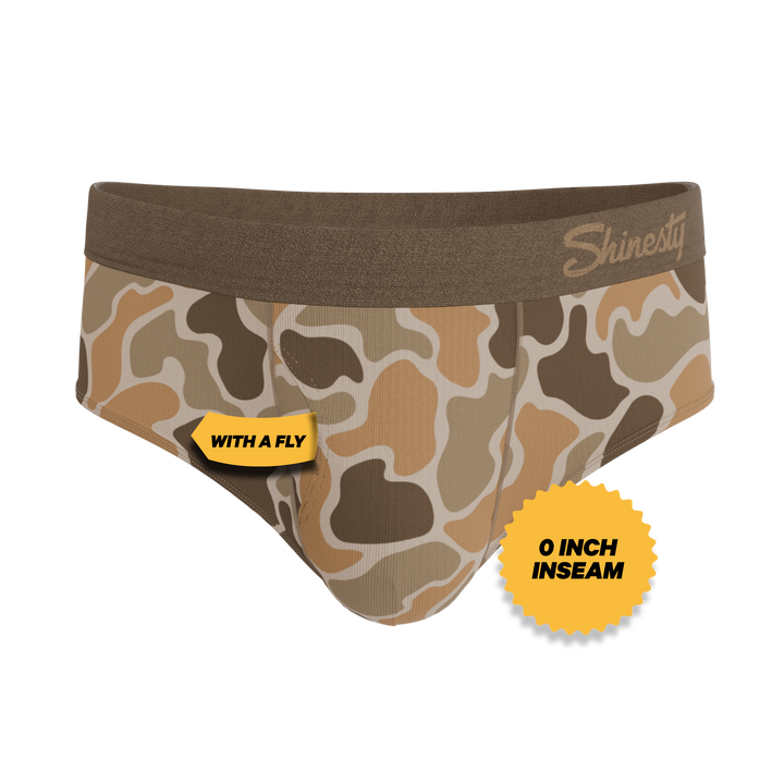 Shinesty The Out of Sight light duck camo Ball Hammock pouch underwear briefs – men's duck camo brief