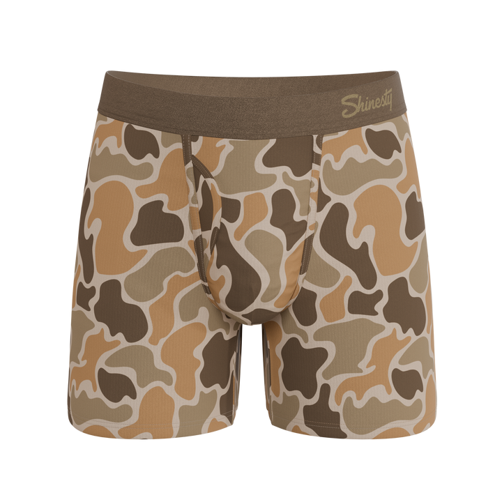 Shinesty The Out of Sight light duck camo Ball Hammock Magnum Big Pouch – men's duck camo big pouch boxer