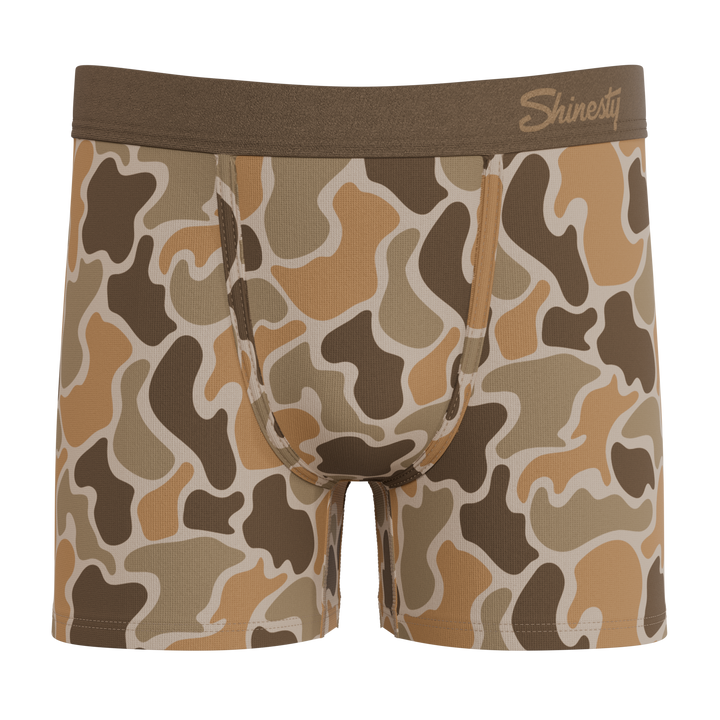 Shinesty The Out of Sight light duck camo youth boxer briefs – kids duck camo boxer briefs