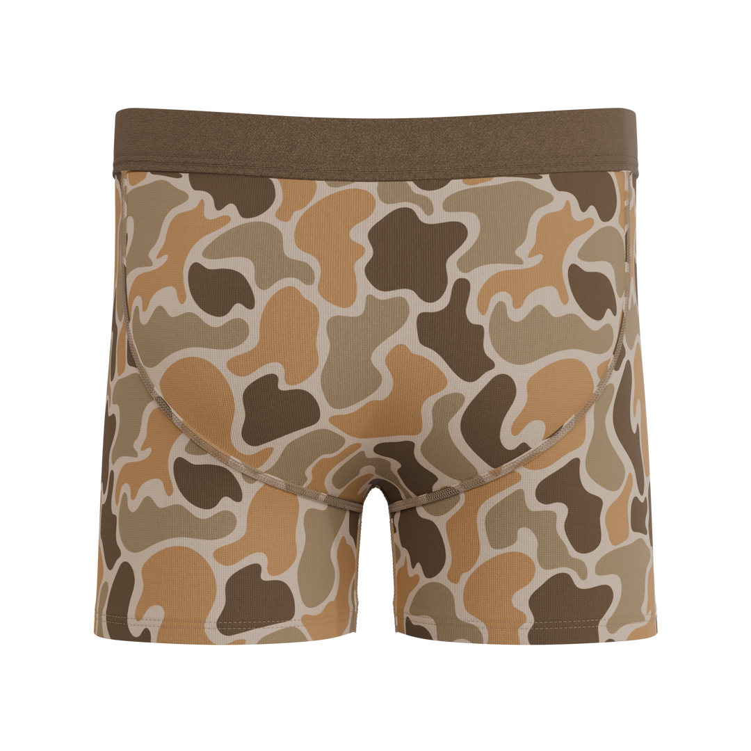 Shinesty The Out of Sight light duck camo youth boxer briefs – kids duck camo boxer briefs