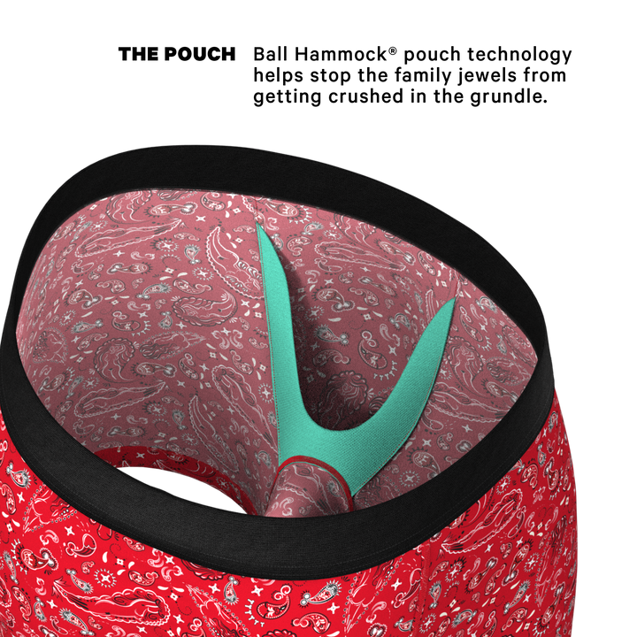 Shinesty "The Outlaw" Naughty Paisley Ball Hammock® Pouch Underwear