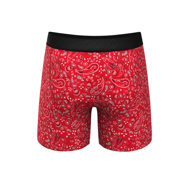 Shinesty "The Outlaw" Naughty Paisley Ball Hammock® Pouch Underwear w/ Fly