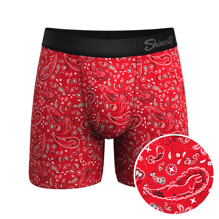 Shinesty "The Outlaw" Naughty Paisley Ball Hammock® Pouch Underwear