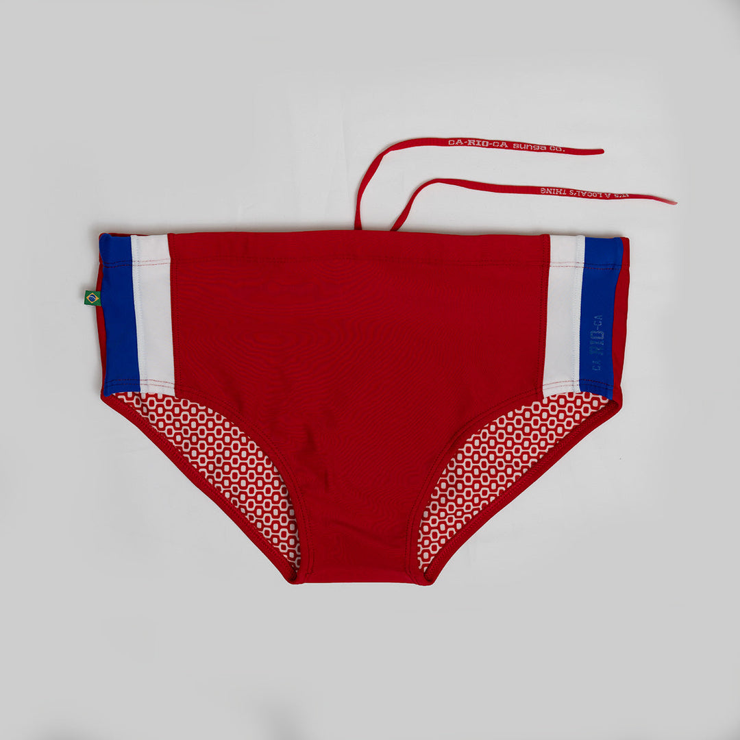 CA-RIO-CA Men's Bahia Trio Sunga in Classic & Traditional cut Designer Swim Shorts Swimwear in 