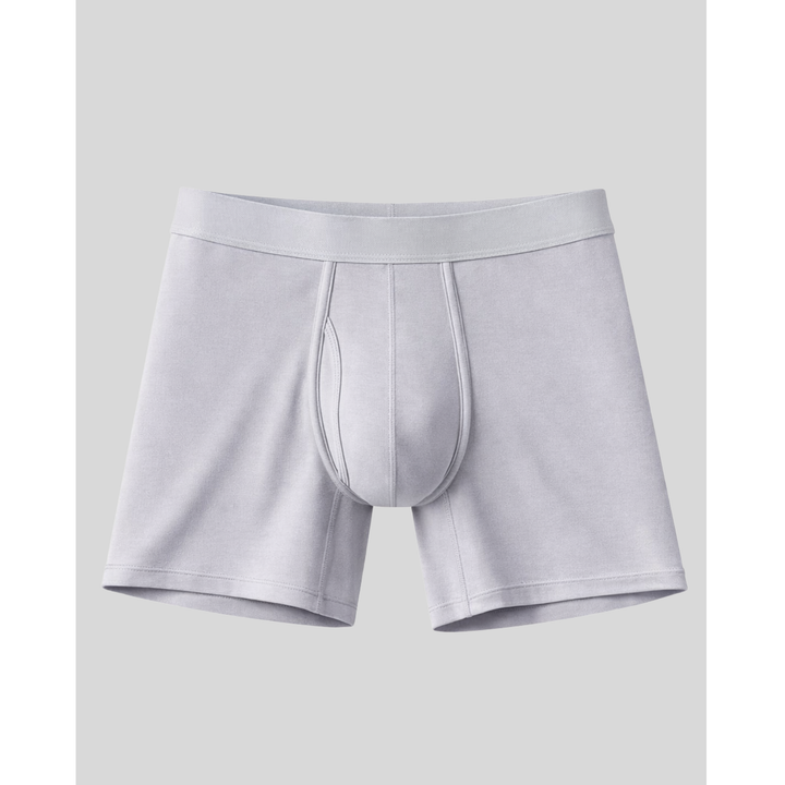 SilkCut men's bamboo boxer briefs – antimicrobial cooling 5-inch inseam performance underwear