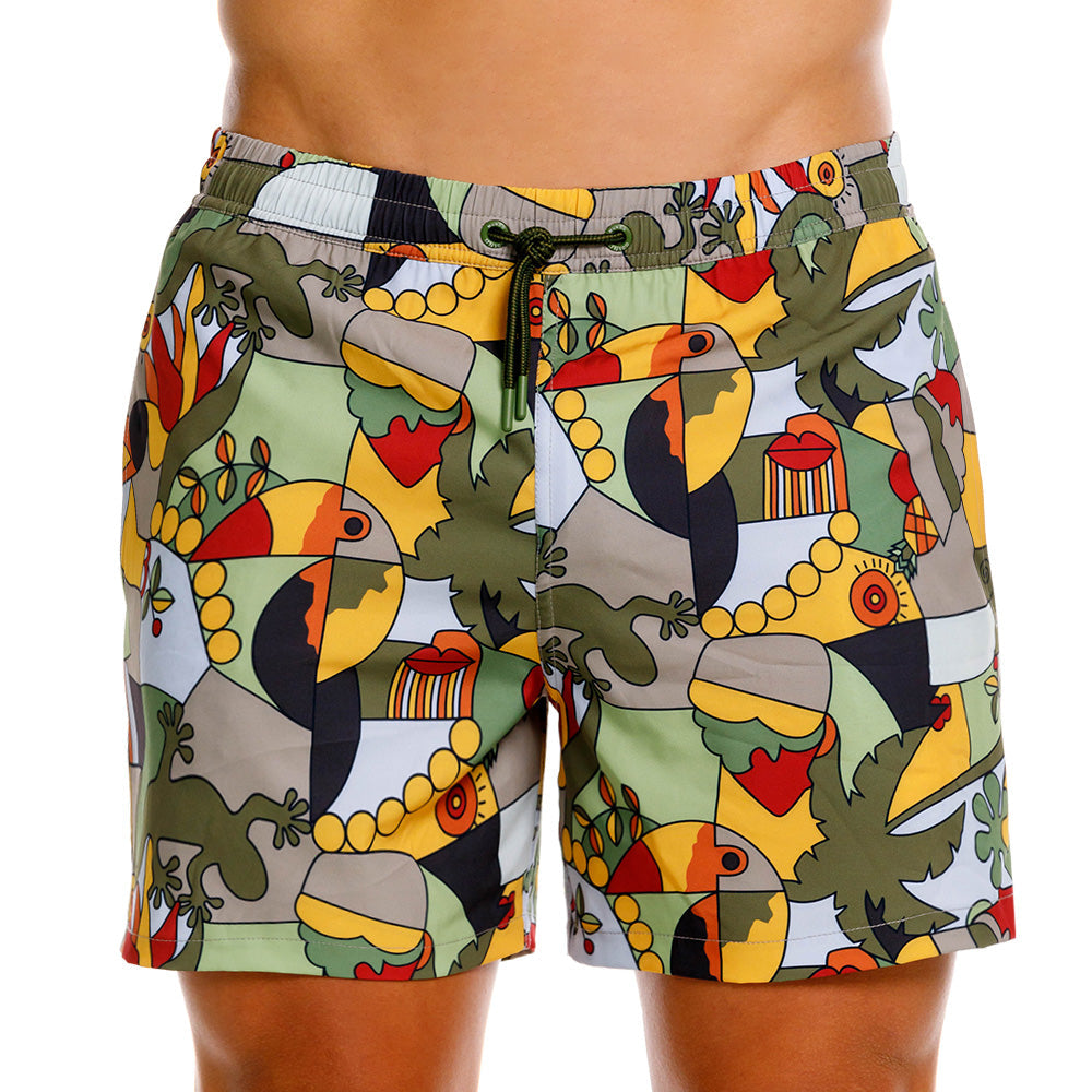 Mundo Unico Tropico Men's Shorts | Green