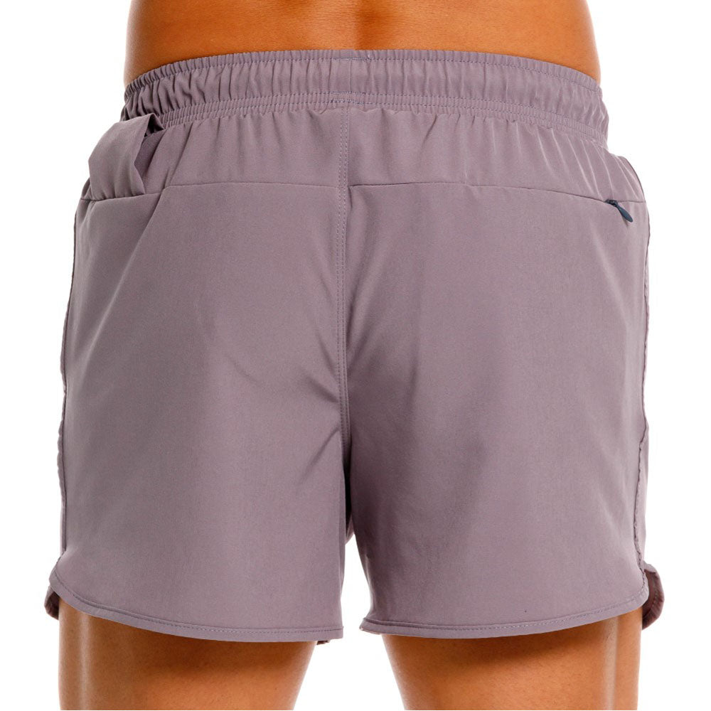 Mundo Unico Corredor athletic shorts in gray – Action Tech performance training shorts branded