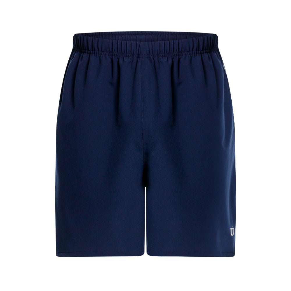 Mundo Unico Longitud athletic shorts in blue – Action Tech contrast panel performance training shorts