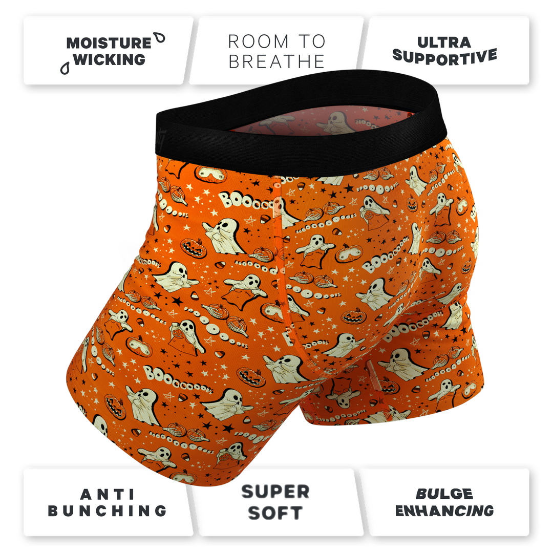 Paranormal Entitty Underwear | Ghost Busts Ball Hammock® Pouch Novelty Print