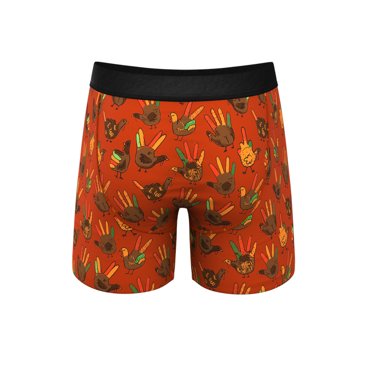 The Party Fowl Turkey Boxer Briefs | Ball Hammock® Pouch with Fly