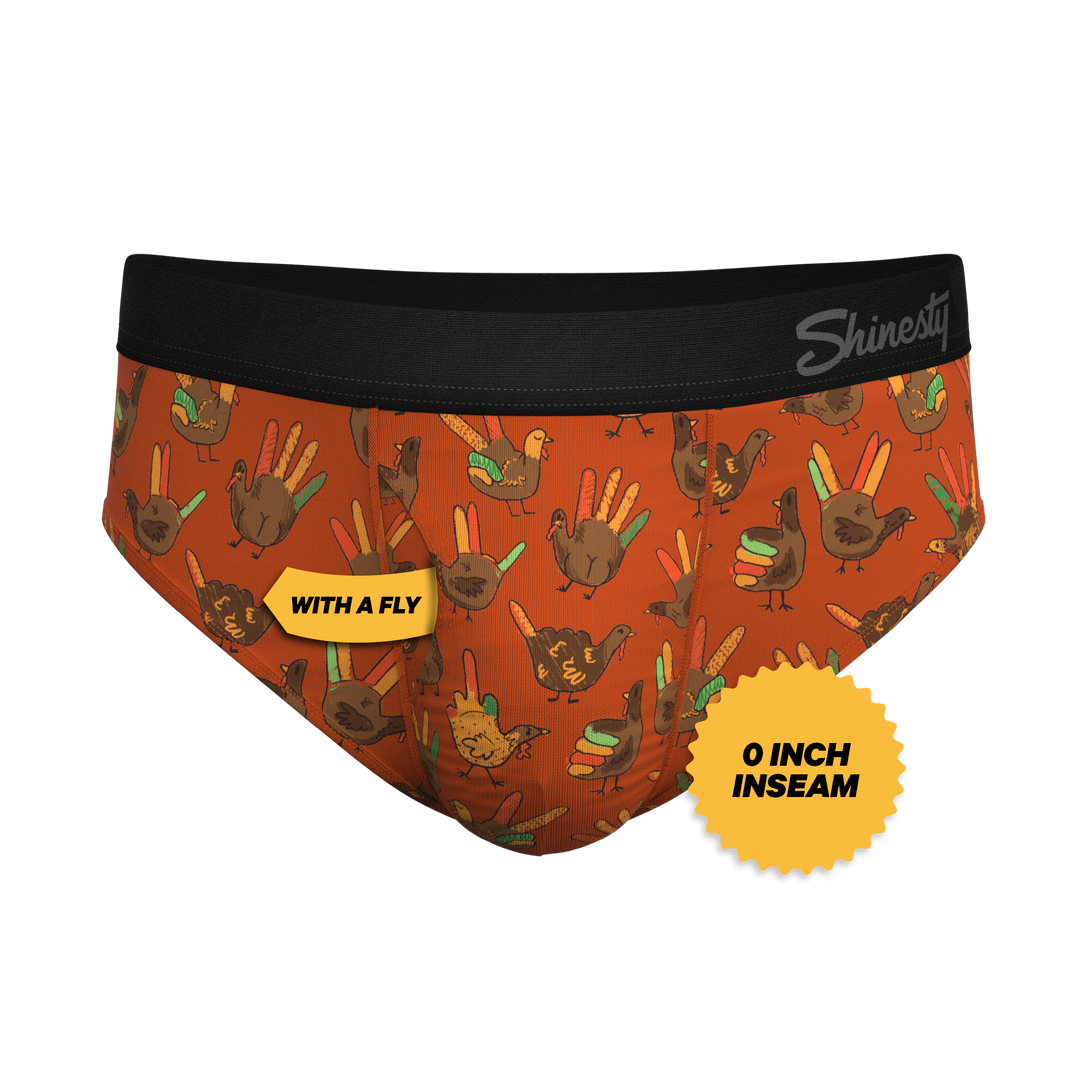 The Party Fowl Thanksgiving Turkey Ball Hammock® Pouch Underwear Briefs