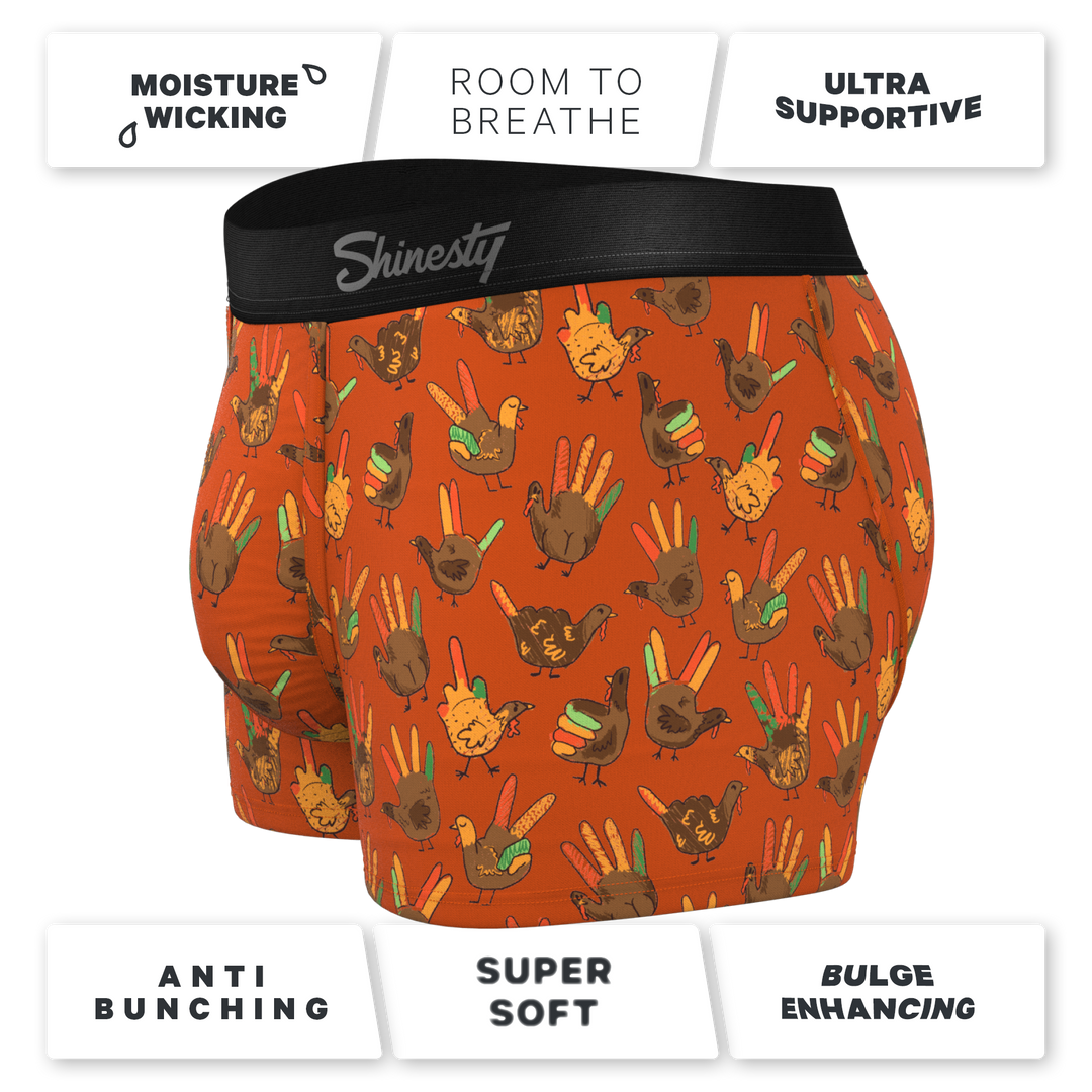 The Party Fowl Turkey Trunks | Ball Hammock® Pouch Underwear for Thanksgiving