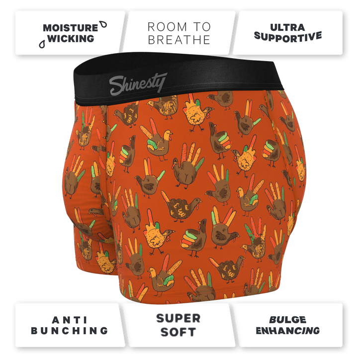 The Party Fowl Turkey Trunks | Ball Hammock® Pouch Underwear for Thanksgiving