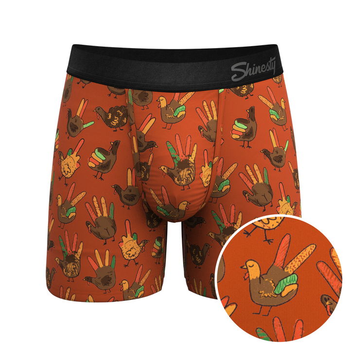 The Party Fowl Thanksgiving Turkey Ball Hammock® Pouch Underwear