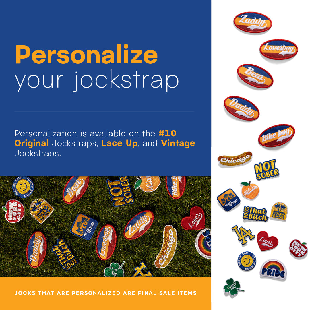 BIKE Athletic 1980s Vintage Jockstrap – Authentic Retro Remake in Vintage Cream