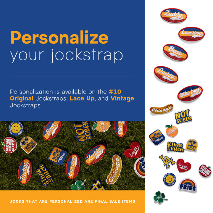 BIKE Athletic 1980s Vintage Jockstrap – Authentic Retro Remake in Vintage Cream