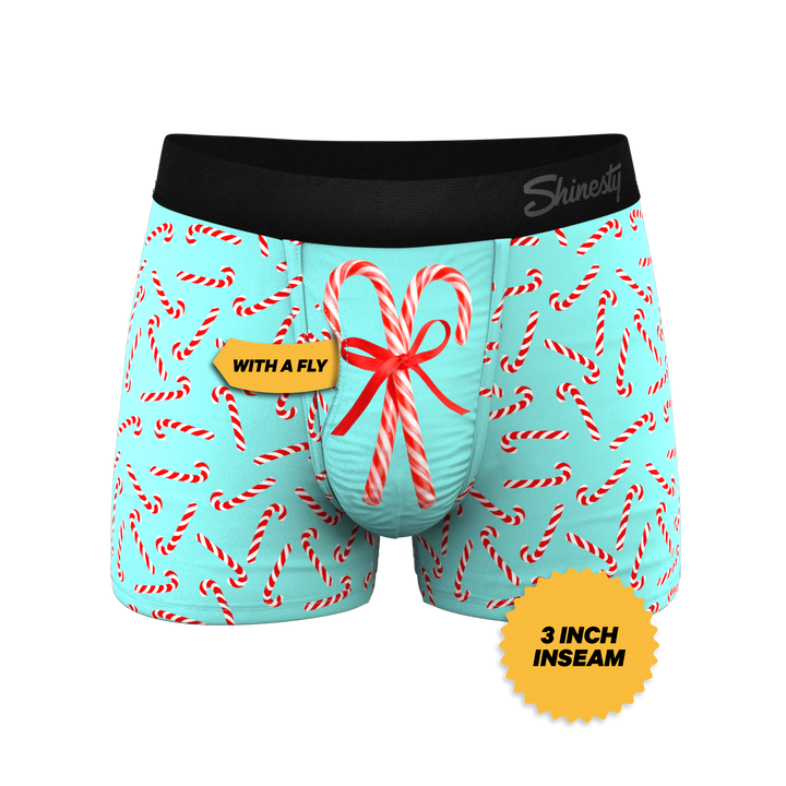 Peppermint Pimp Canes Candy Cane Trunks with Ball Hammock® Pouch