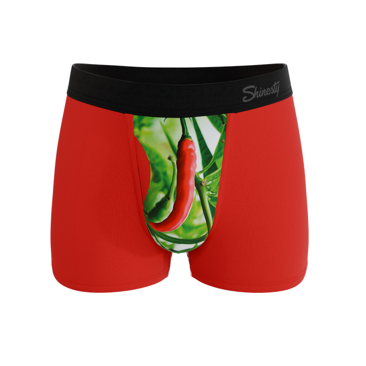 Men's Ball Hammock® Pouch Trunks - The Picante - Chili Pepper Print