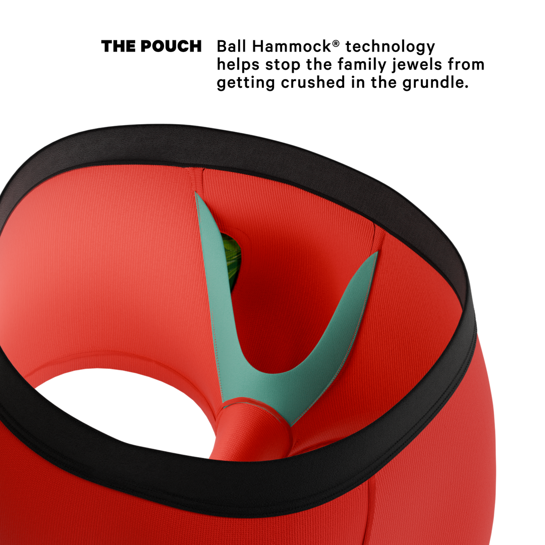 Men's Ball Hammock® Pouch Trunks - The Picante - Chili Pepper Print