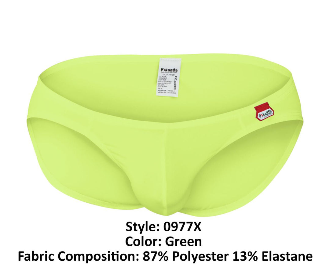 Pikante Angola Bikini in Green – men's briefs