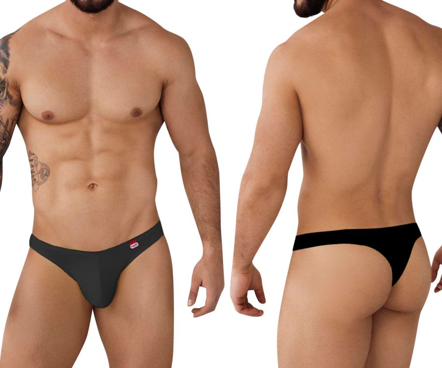 Pikante Angola Thongs in Black – men's thongs