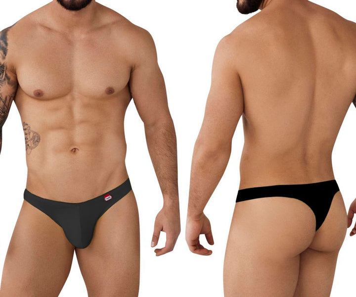 Pikante Angola Thongs in Black – men's thongs