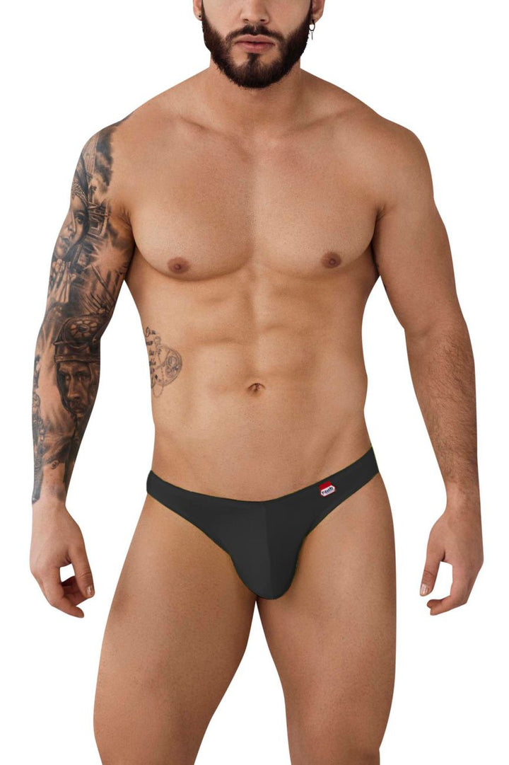 Pikante Angola Thongs in Black – men's thongs