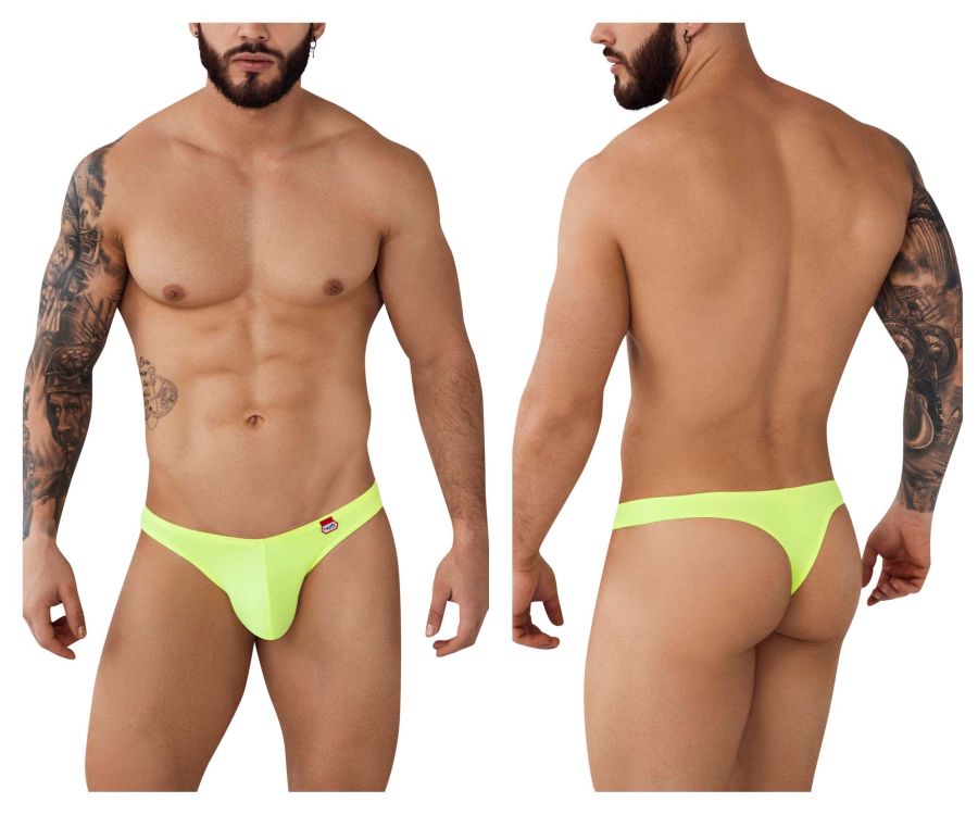 Pikante Angola Thongs in Green – men's thongs