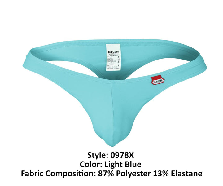 Pikante Angola Men's Thong in Light Blue – men's thongs