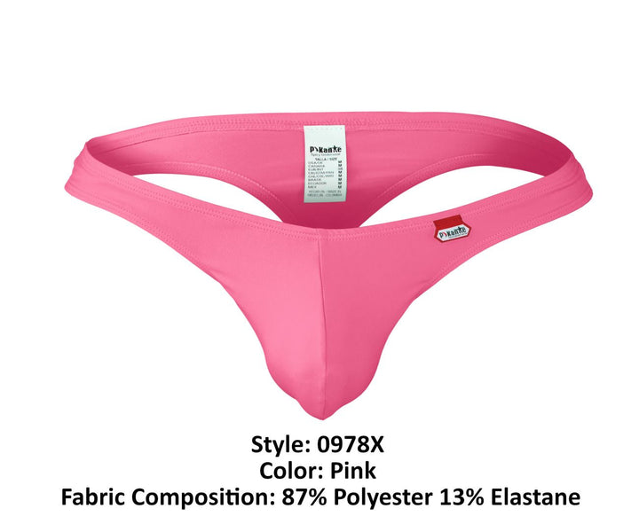 Pikante Angola Thongs in Pink – men's thongs