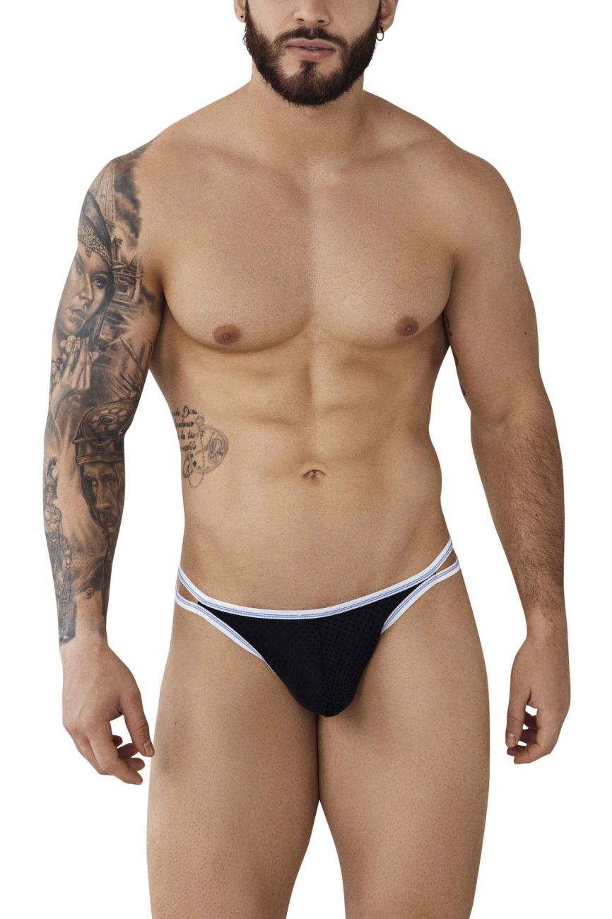 Pikante Novo Thongs in Black – men's thongs