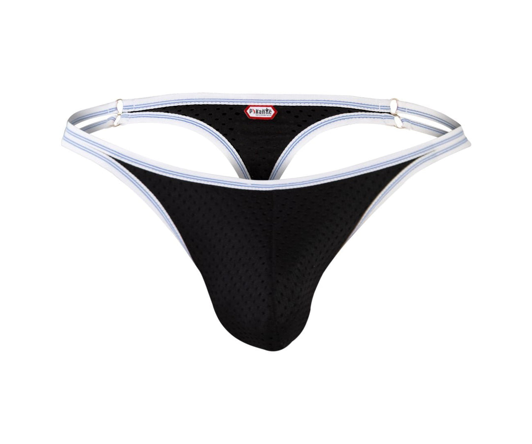 Pikante Novo Thongs in Black – men's thongs