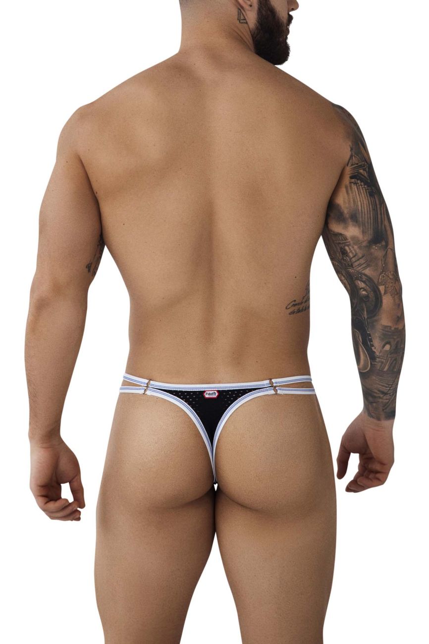 Pikante Novo Thongs in Black – men's thongs