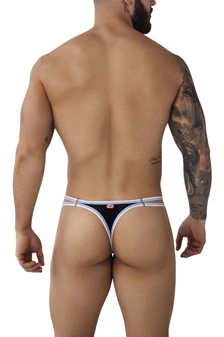 Pikante Novo Thongs in Black – men's thongs