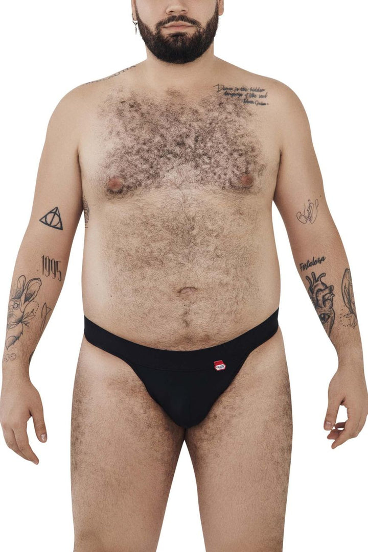 Pikante Terni Thongs in Black – men's thongs