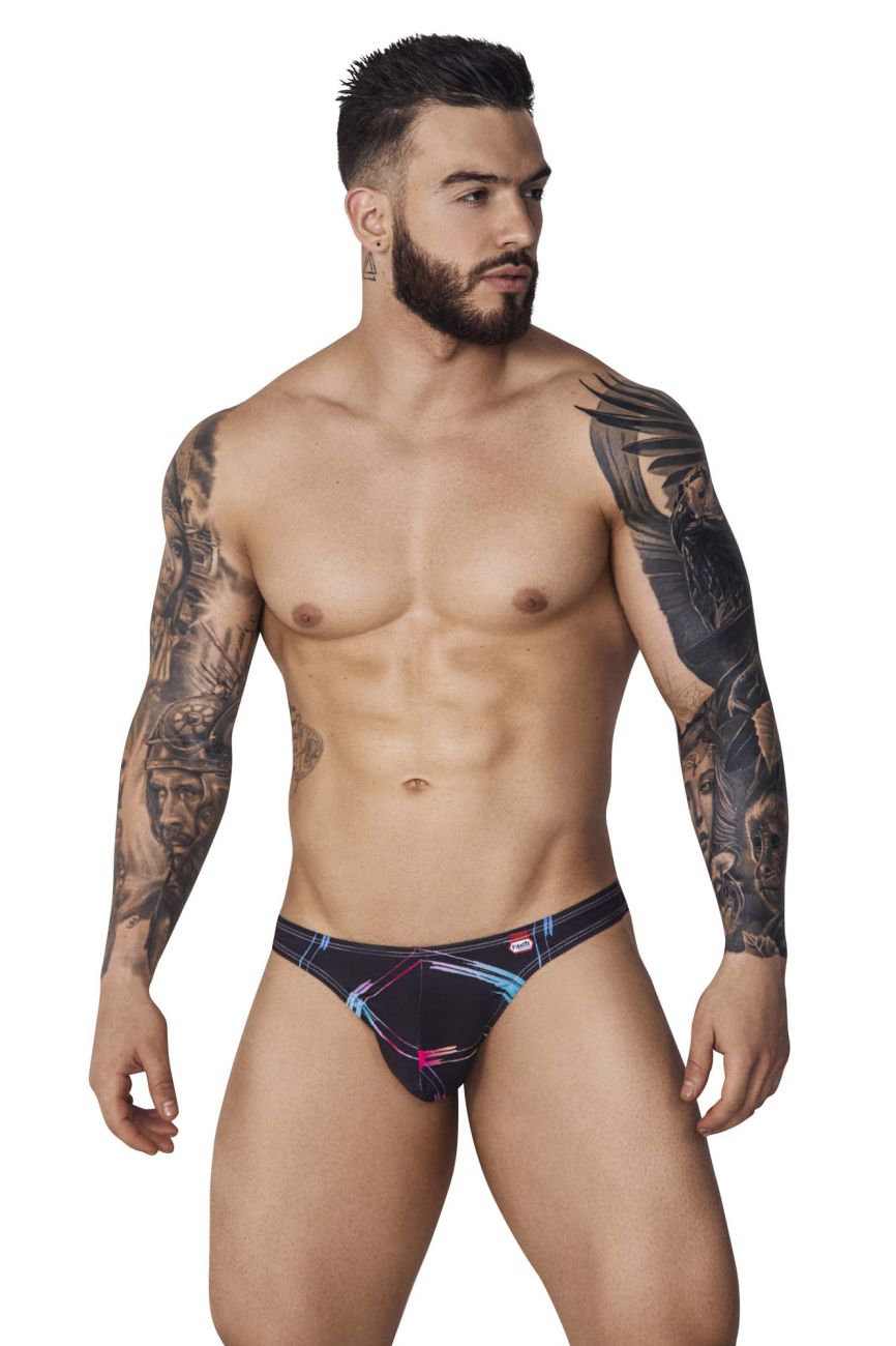 Pikante Nucleus Thongs in Black – men's thongs