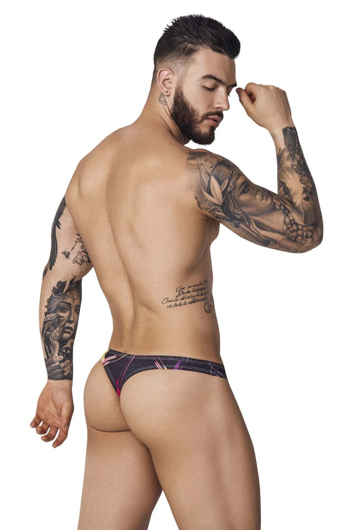 Pikante Nucleus Thongs in Black – men's thongs