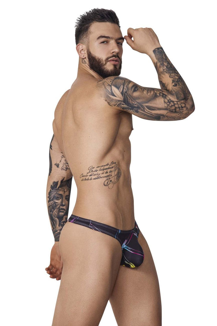 Pikante Nucleus Thongs in Black – men's thongs