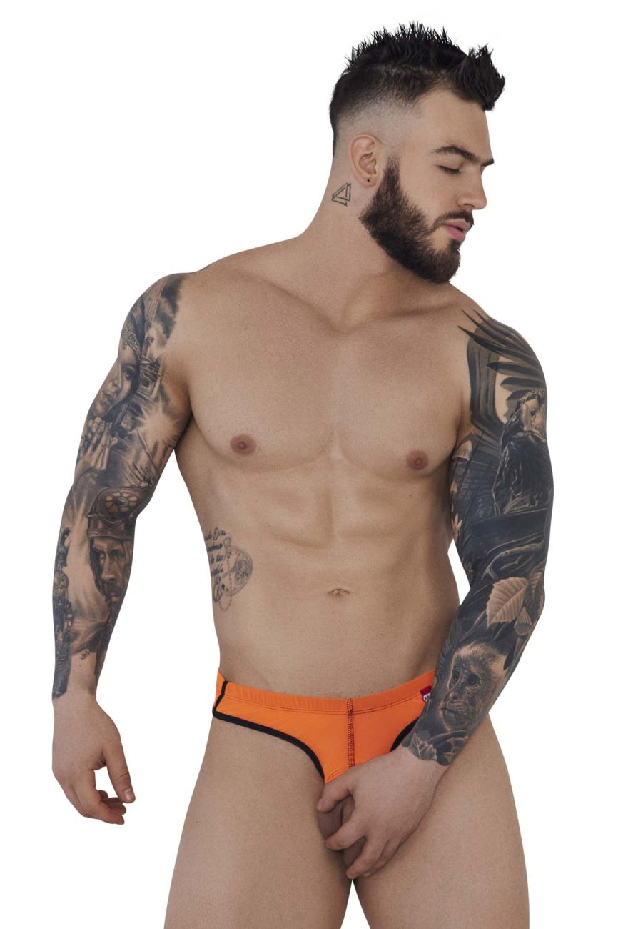 Pikante Sonar Ball Lifter in Orange – men's thongs