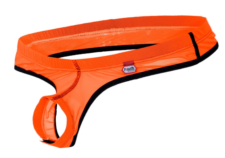 Pikante Sonar Ball Lifter in Orange – men's thongs
