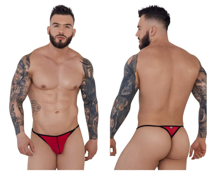 Pikante Sonar Thongs in Red – men's thongs