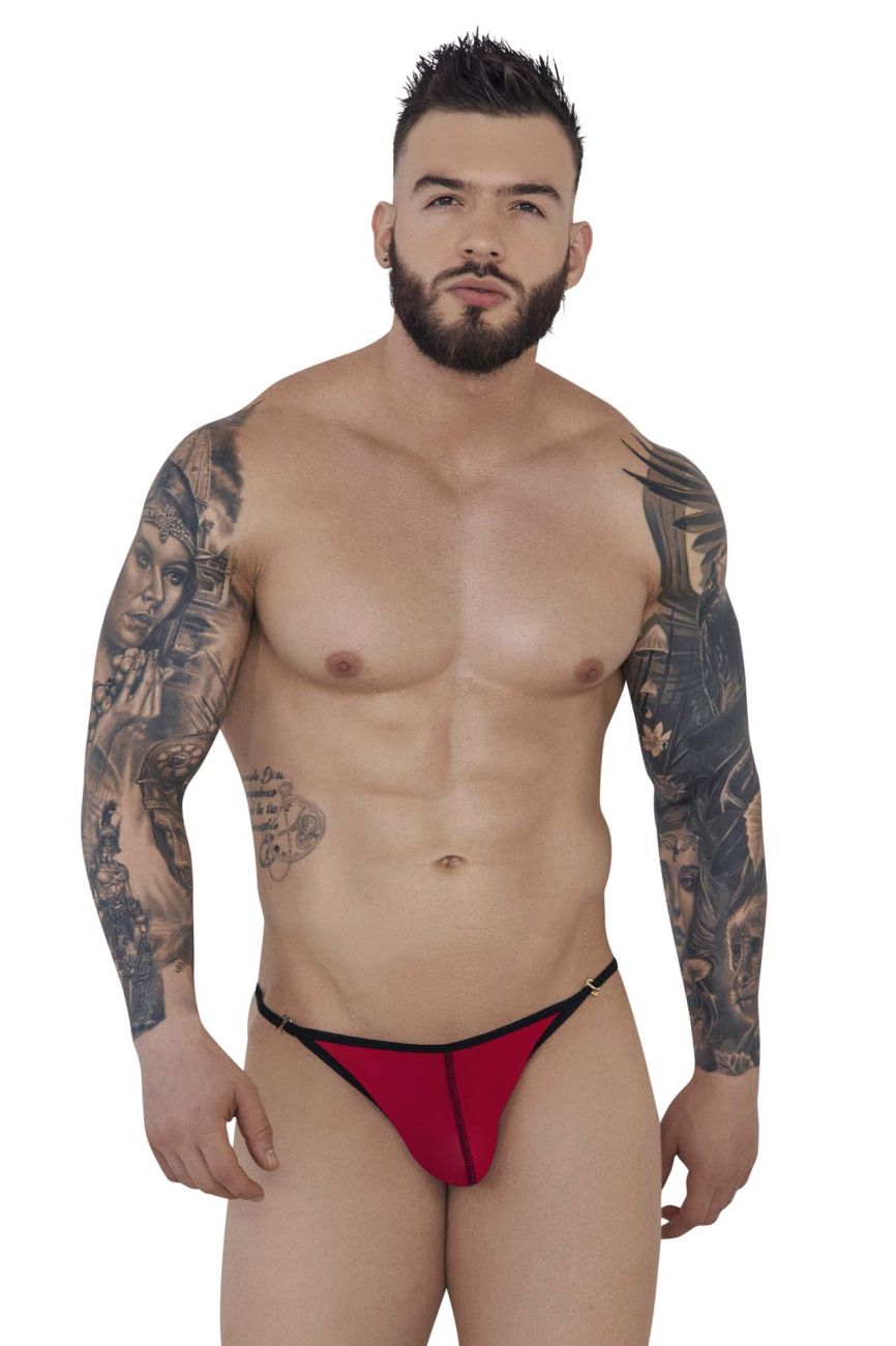 Pikante Sonar Thongs in Red – men's thongs