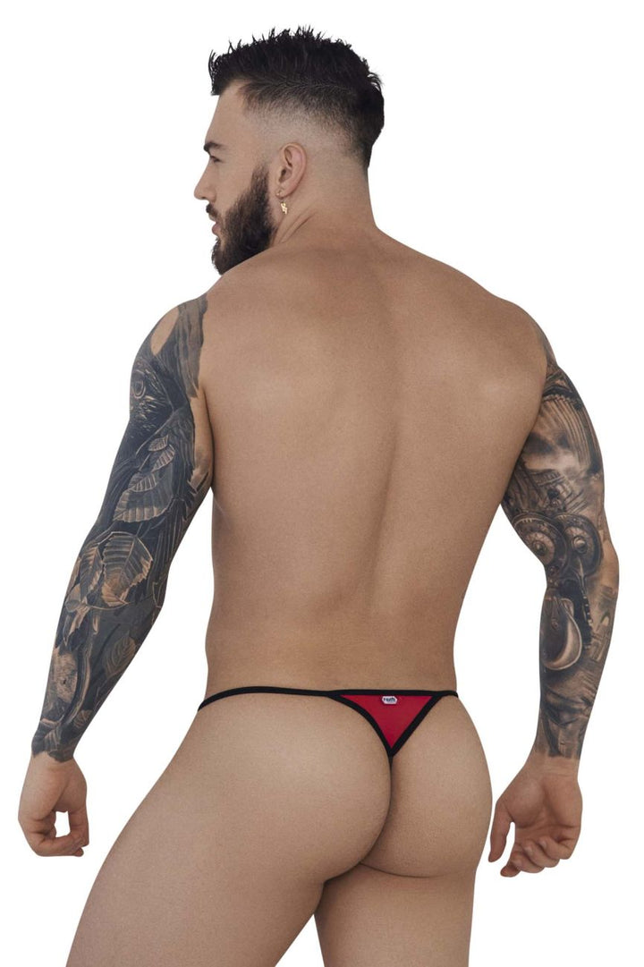 Pikante Sonar Thongs in Red – men's thongs
