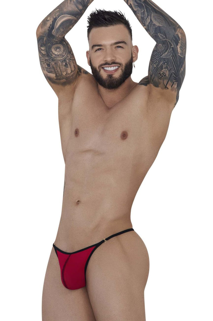 Pikante Sonar Thongs in Red – men's thongs