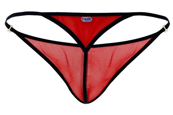 Pikante Sonar Thongs in Red – men's thongs