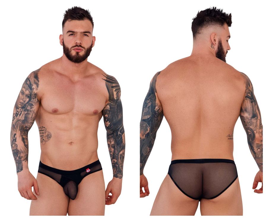 Pikante Itadaki Briefs in Black – men's briefs