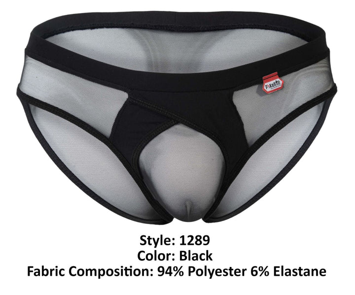 Pikante Itadaki Briefs in Black – men's briefs