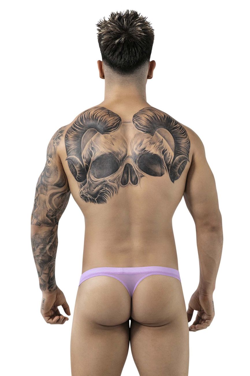 Pikante Luxury Thongs in Lilac Mesh – men's thongs