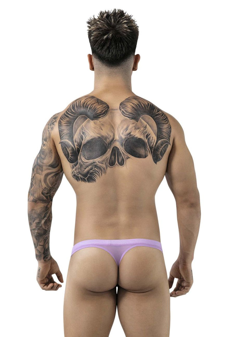 Pikante Luxury Thongs in Lilac Mesh – men's thongs