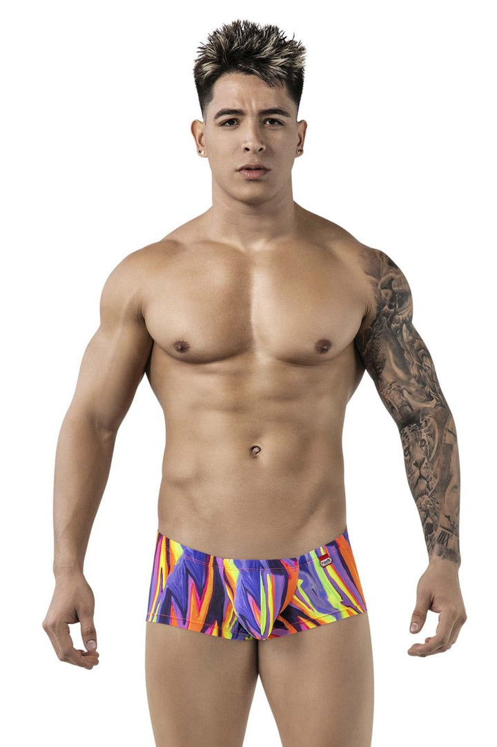 Pikante Abstract Men's Trunk Underwear in Purple – men's trunks